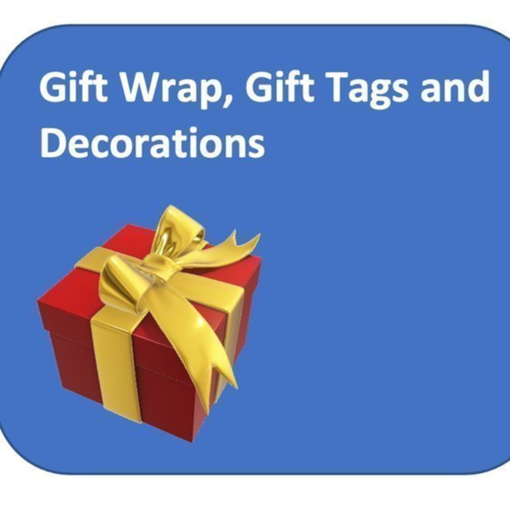 Decorations, Gift Tags, Gift Wrap - Party Time!